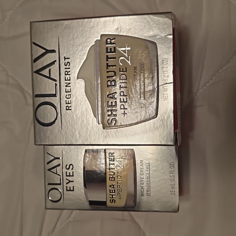 NIB Olay Shea Butter Eye & Rich Creme Moisturizer ( Frag. Free )